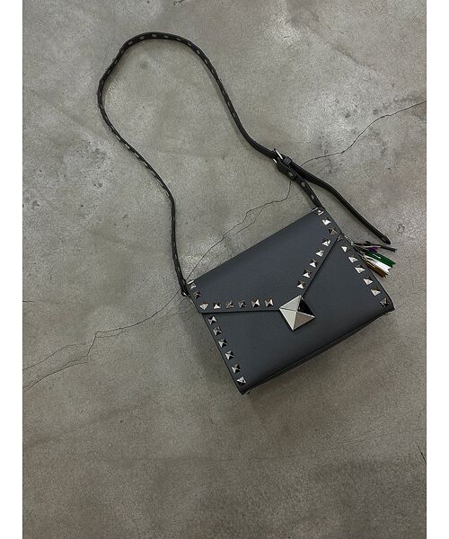 ABAHOUSE / アバハウス ショルダーバッグ | 【cheek/チーク】studs shoulder/ショルダーバッグ/クラッチバ | 詳細2
