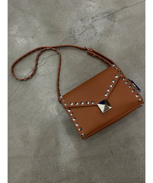 ABAHOUSE / アバハウス ショルダーバッグ | 【cheek/チーク】studs shoulder/ショルダーバッグ/クラッチバ | 詳細10