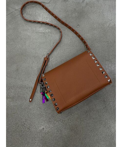 ABAHOUSE / アバハウス ショルダーバッグ | 【cheek/チーク】studs shoulder/ショルダーバッグ/クラッチバ | 詳細11