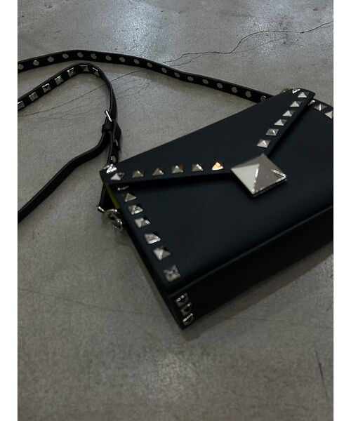 ABAHOUSE / アバハウス ショルダーバッグ | 【cheek/チーク】studs shoulder/ショルダーバッグ/クラッチバ | 詳細14