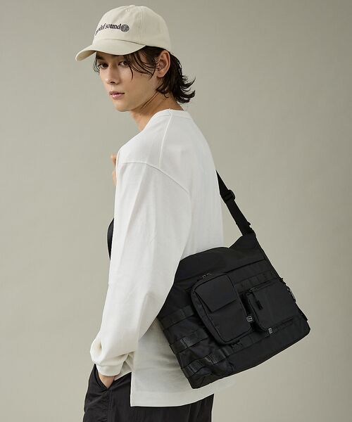 ABAHOUSE / アバハウス ショルダーバッグ | 【NoiR / ノワール】Tweak Shoulder / ツイーク ショルダー | 詳細3