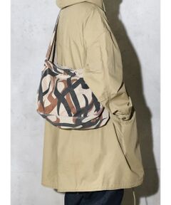 ABAHOUSE / アバハウス ショルダーバッグ | 【MADE IN STANDARD】PRINTED NEWSPAPER BAG/