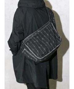 ABAHOUSE / アバハウス ショルダーバッグ | 【MADE IN STANDARD】PRINTED NEWSPAPER BAG/