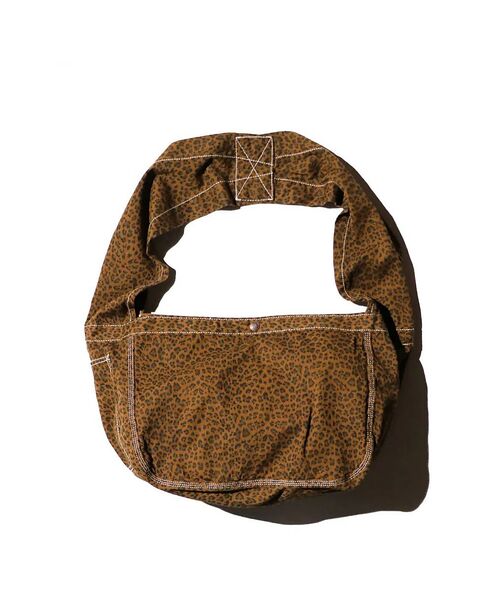 ABAHOUSE / アバハウス ショルダーバッグ | 【MADE IN STANDARD】PRINTED NEWSPAPER BAG/ | 詳細1