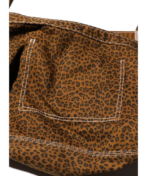 ABAHOUSE / アバハウス ショルダーバッグ | 【MADE IN STANDARD】PRINTED NEWSPAPER BAG/ | 詳細2