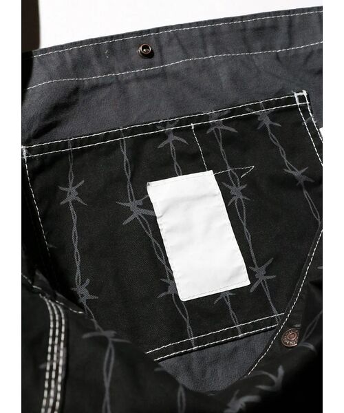 ABAHOUSE / アバハウス ショルダーバッグ | 【MADE IN STANDARD】PRINTED NEWSPAPER BAG/ | 詳細18