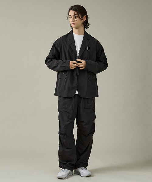 ABAHOUSE / アバハウス テーラードジャケット | 【NoiR / ノワール】NW25003 Connect Jacket / コネ | 詳細1