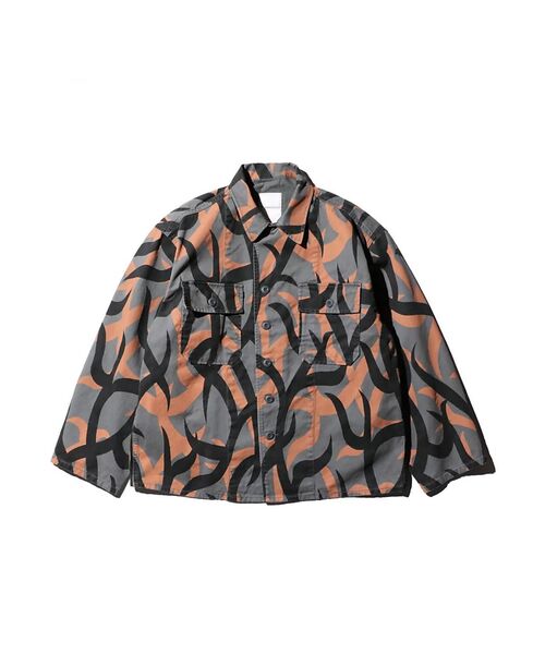 ABAHOUSE / アバハウス ミリタリージャケット・コート | 【MADE IN STANDARD】FATIGUE UNIFORM SHIRT | 詳細1