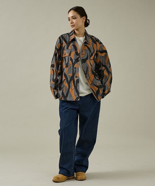 ABAHOUSE / アバハウス ミリタリージャケット・コート | 【MADE IN STANDARD】FATIGUE UNIFORM SHIRT | 詳細8