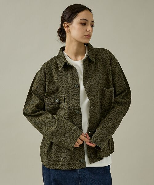 ABAHOUSE / アバハウス ミリタリージャケット・コート | 【PENNY‘S】PRINTED ENGINEER SHORT JACKET/ミ | 詳細6