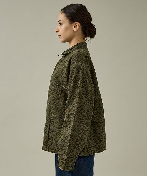 ABAHOUSE / アバハウス ミリタリージャケット・コート | 【PENNY‘S】PRINTED ENGINEER SHORT JACKET/ミ | 詳細7