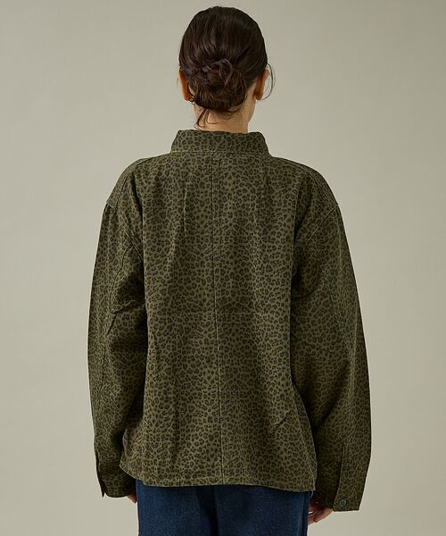 ABAHOUSE / アバハウス ミリタリージャケット・コート | 【PENNY‘S】PRINTED ENGINEER SHORT JACKET/ミ | 詳細8