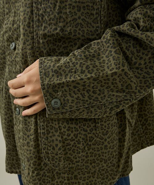 ABAHOUSE / アバハウス ミリタリージャケット・コート | 【PENNY‘S】PRINTED ENGINEER SHORT JACKET/ミ | 詳細10