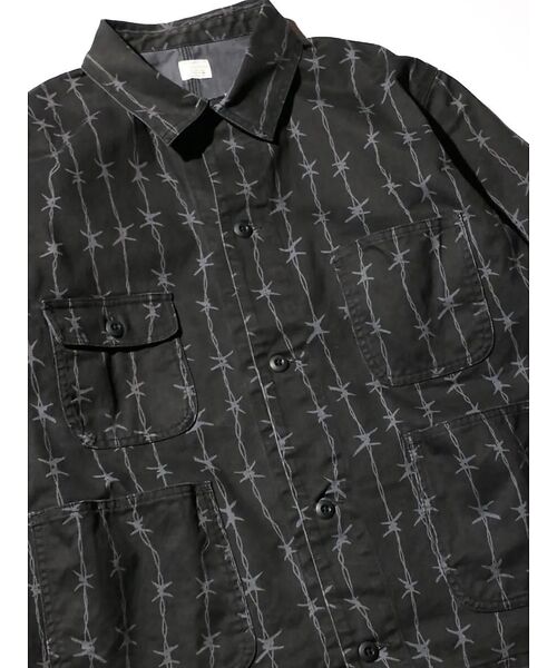 ABAHOUSE / アバハウス ミリタリージャケット・コート | 【PENNY‘S】PRINTED ENGINEER SHORT JACKET/ミ | 詳細20