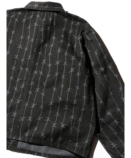 ABAHOUSE / アバハウス ミリタリージャケット・コート | 【PENNY‘S】PRINTED ENGINEER SHORT JACKET/ミ | 詳細23