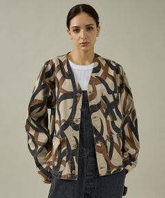 ABAHOUSE / アバハウス ミリタリージャケット・コート | 【PENNEY'S 】PRINTED ENGINEER JACKET/ミリタリー