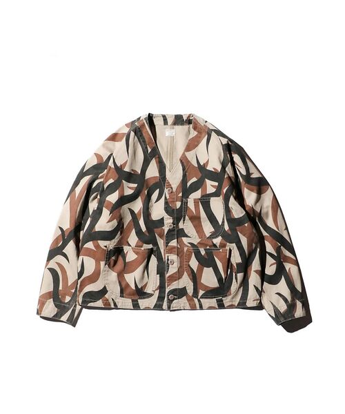 ABAHOUSE / アバハウス ミリタリージャケット・コート | 【PENNEY'S 】PRINTED ENGINEER JACKET/ミリタリー | 詳細10