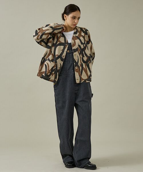 ABAHOUSE / アバハウス ミリタリージャケット・コート | 【PENNEY'S 】PRINTED ENGINEER JACKET/ミリタリー | 詳細19
