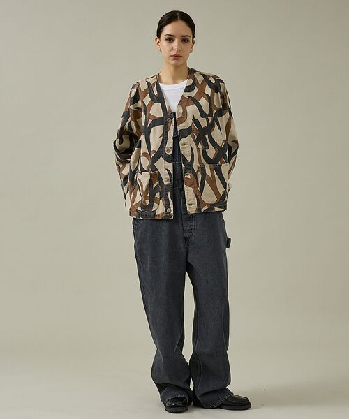 ABAHOUSE / アバハウス ミリタリージャケット・コート | 【PENNEY'S 】PRINTED ENGINEER JACKET/ミリタリー | 詳細20