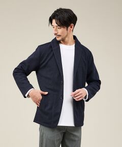 ブークレ ボンディング ショールブルゾン / ストレッチ / 保温性