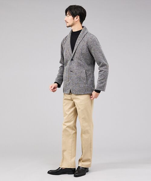 ABAHOUSE / アバハウス ブルゾン | ブークレ ボンディング ショールブルゾン / ストレッチ / 保温性 | 詳細21