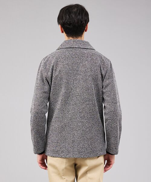 ABAHOUSE / アバハウス ブルゾン | ブークレ ボンディング ショールブルゾン / ストレッチ / 保温性 | 詳細13