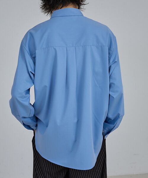 ABAHOUSE / アバハウス シャツ・ブラウス | 【AH ABAHOUSE】ルーズフィット ロングスリーブシャツ | 詳細6