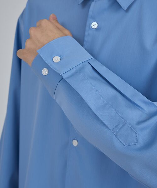 ABAHOUSE / アバハウス シャツ・ブラウス | 【AH ABAHOUSE】ルーズフィット ロングスリーブシャツ | 詳細8