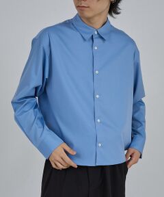 ABAHOUSE / アバハウス シャツ・ブラウス | 【AH ABAHOUSE】 ロングスリーブ クロップドシャツ