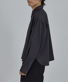 ABAHOUSE / アバハウス シャツ・ブラウス | 【AH ABAHOUSE】 ロングスリーブ クロップドシャツ