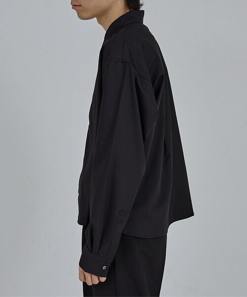 ABAHOUSE / アバハウス シャツ・ブラウス | 【AH ABAHOUSE】 ロングスリーブ クロップドシャツ | 詳細17