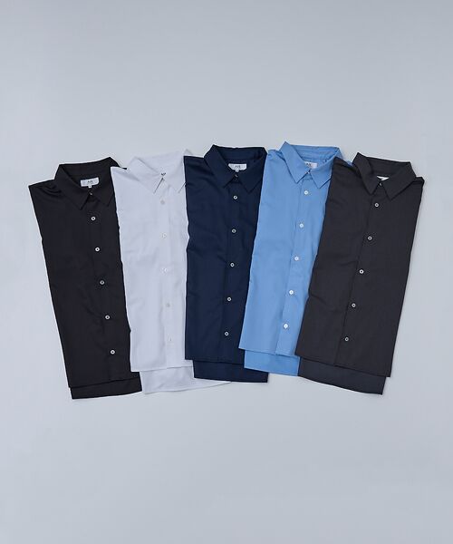 ABAHOUSE / アバハウス シャツ・ブラウス | 【AH ABAHOUSE】 ロングスリーブ クロップドシャツ | 詳細23