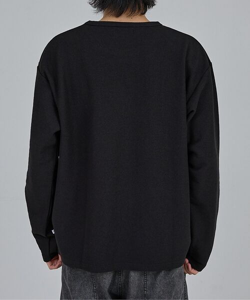 ABAHOUSE / アバハウス Tシャツ | 【AH ABAHOUSE】モダン カノコ クルーネック ロングスリーブTシャツ | 詳細14