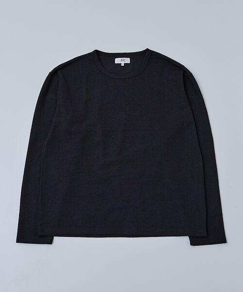ABAHOUSE / アバハウス Tシャツ | 【AH ABAHOUSE】モダン カノコ クルーネック ロングスリーブTシャツ | 詳細16