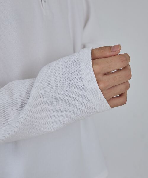 ABAHOUSE / アバハウス Tシャツ | 【AH ABAHOUSE】モダン カノコ スナップ ヘンリーネック ロングスリー | 詳細5