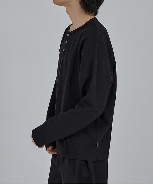 ABAHOUSE / アバハウス Tシャツ | 【AH ABAHOUSE】モダン カノコ スナップ ヘンリーネック ロングスリー | 詳細14