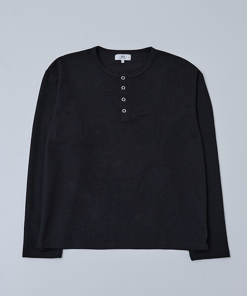 ABAHOUSE / アバハウス Tシャツ | 【AH ABAHOUSE】モダン カノコ スナップ ヘンリーネック ロングスリー | 詳細17
