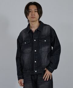 Gジャン・デニムジャケット（条件：ブラック系）| ファッション