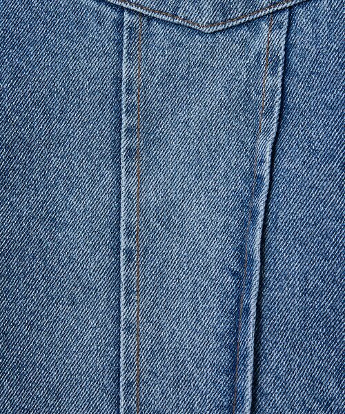 ABAHOUSE / アバハウス Gジャン・デニムジャケット | 【AH ABAHOUSE】ヴィンテージライク ブラスト デニムジャケット / セ | 詳細1