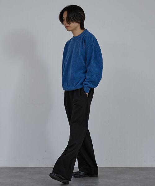 ABAHOUSE / アバハウス ニット・セーター | 【AH ABAHOUSE】ハイゲージモール クルーネックニット | 詳細3