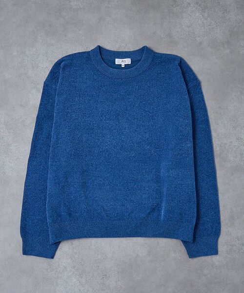 ABAHOUSE / アバハウス ニット・セーター | 【AH ABAHOUSE】ハイゲージモール クルーネックニット | 詳細4