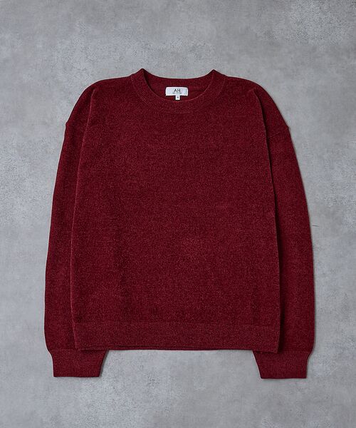 ABAHOUSE / アバハウス ニット・セーター | 【AH ABAHOUSE】ハイゲージモール クルーネックニット | 詳細8