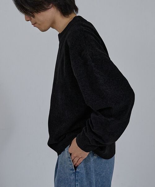 ABAHOUSE / アバハウス ニット・セーター | 【AH ABAHOUSE】ハイゲージモール クルーネックニット | 詳細17