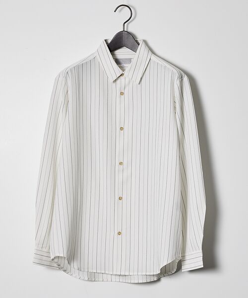 ABAHOUSE / アバハウス シャツ・ブラウス | 【定番】レギュラーカラーストライプシャツ | 詳細10