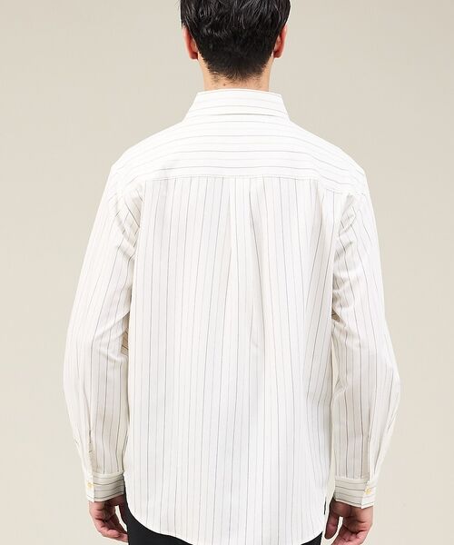 ABAHOUSE / アバハウス シャツ・ブラウス | 【定番】レギュラーカラーストライプシャツ | 詳細3
