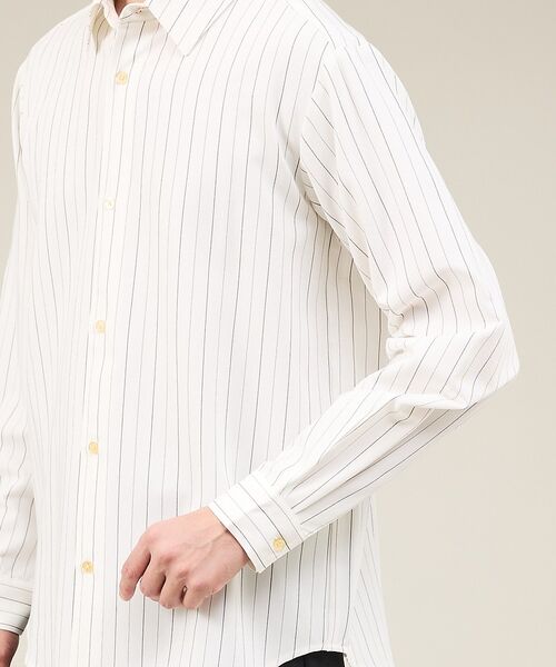 ABAHOUSE / アバハウス シャツ・ブラウス | 【定番】レギュラーカラーストライプシャツ | 詳細5