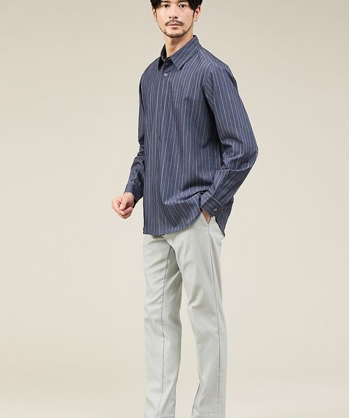 ABAHOUSE / アバハウス シャツ・ブラウス | 【定番】レギュラーカラーストライプシャツ | 詳細19
