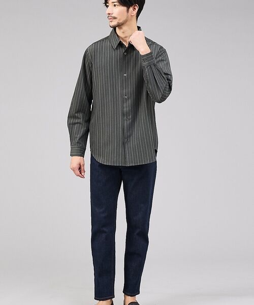 ABAHOUSE / アバハウス シャツ・ブラウス | 【定番】レギュラーカラーストライプシャツ | 詳細26