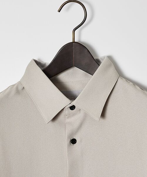ABAHOUSE / アバハウス シャツ・ブラウス | アムンゼン レギュラーカラー 長袖シャツ | 詳細4