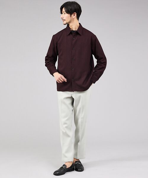 ABAHOUSE / アバハウス シャツ・ブラウス | アムンゼン レギュラーカラー 長袖シャツ | 詳細9